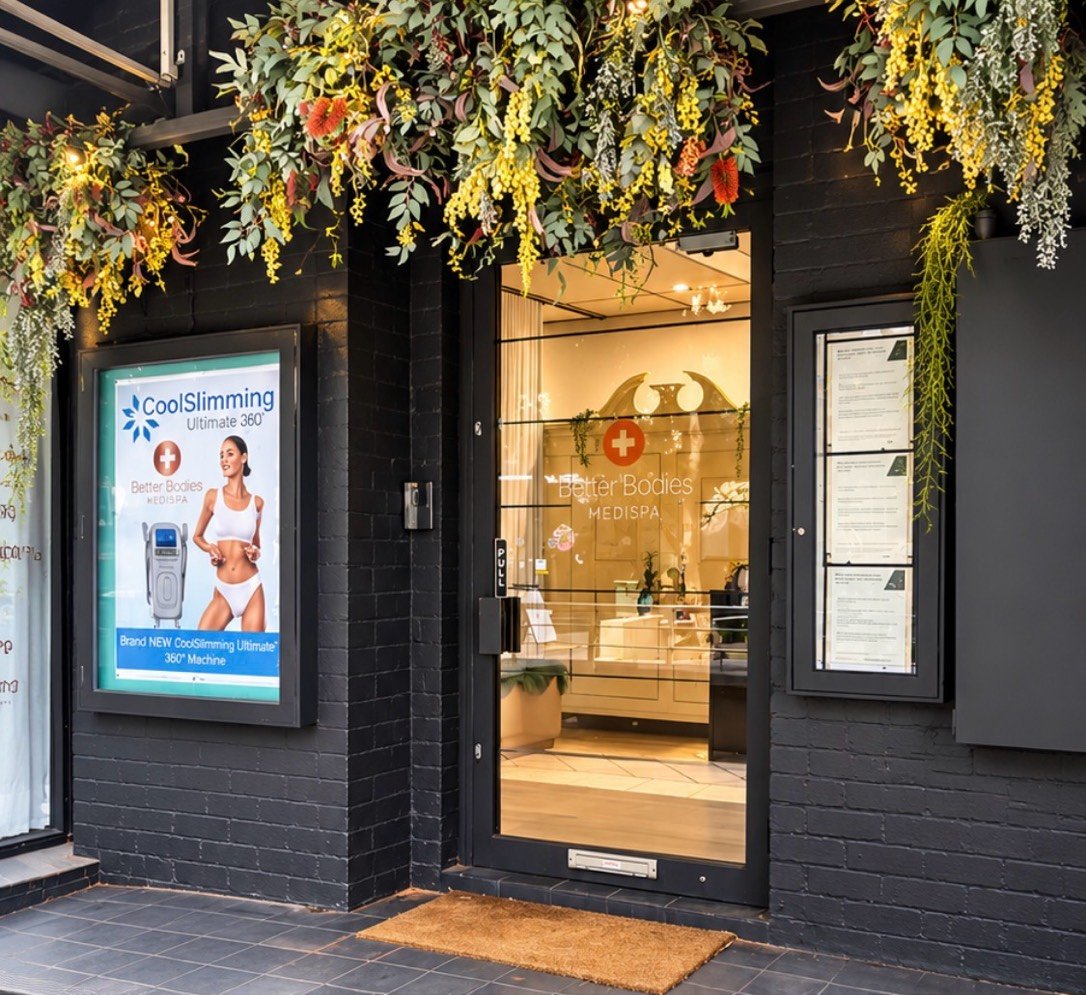 Better Bodies MediSpa entrance in Balwyn North